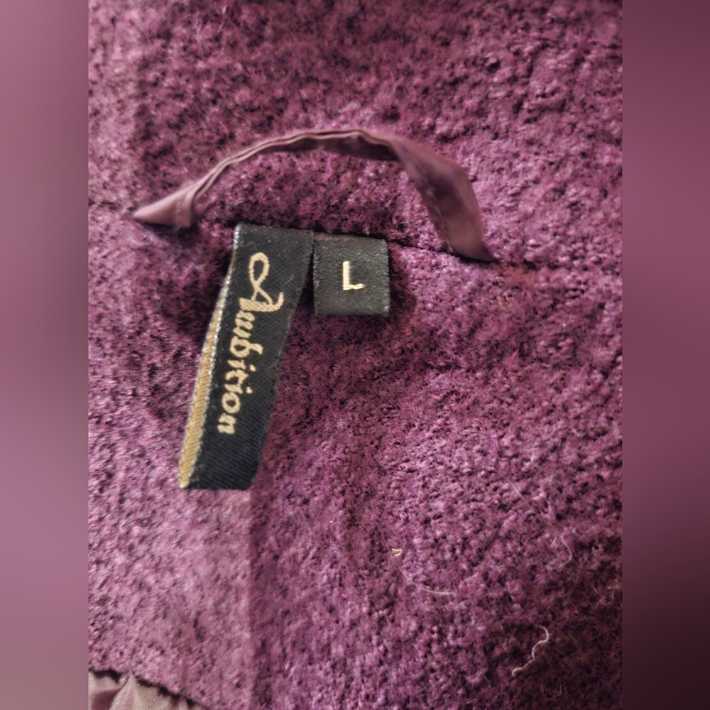 Mulberry Colored Double Breasted Jacket - image 6